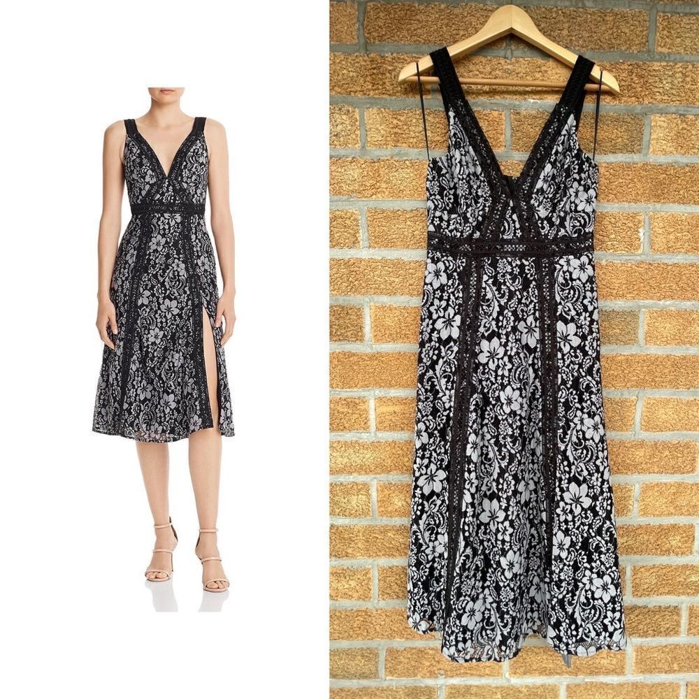 Keepsake The label Lace Overlay Sleeveless Midi Dress medium